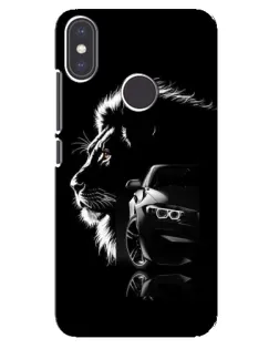 Чехол для Xiaomi Mi A2 с картинкой «BMW и лев» Чехол для Xiaomi Mi A2 с картинкой «BMW и лев»
