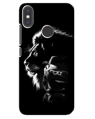 Чехол для Xiaomi Mi A2 с картинкой «BMW и лев»