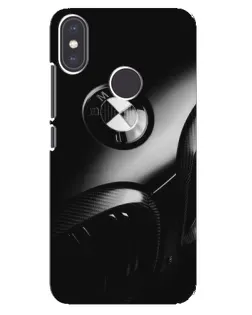 Чехол для Xiaomi Mi A2 с картинкой «Эмблема BMW — макро» Чехол для Xiaomi Mi A2 с картинкой «Эмблема BMW — макро»