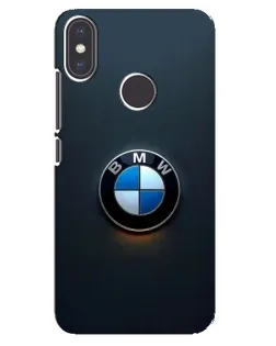 Чехол для Xiaomi Mi A2 с картинкой «Логотип BMW — минимализм» Чехол для Xiaomi Mi A2 с картинкой «Логотип BMW — минимализм»