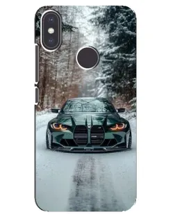 Чехол для Xiaomi Mi A2 с картинкой «BMW в зимнем лесу» Чехол для Xiaomi Mi A2 с картинкой «BMW в зимнем лесу»