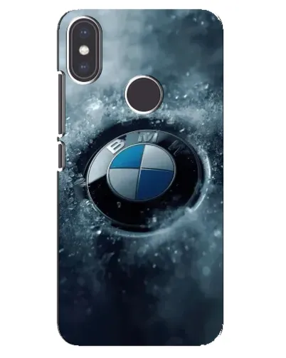 Чехол для Xiaomi Mi A2 с картинкой «Логотип BMW — лед» Чехол для Xiaomi Mi A2 с картинкой «Логотип BMW — лед»