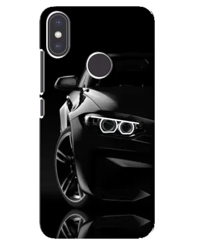 Чехол для Xiaomi Mi A2 с картинкой «Черная BMW — профиль» Чехол для Xiaomi Mi A2 с картинкой «Черная BMW — профиль»