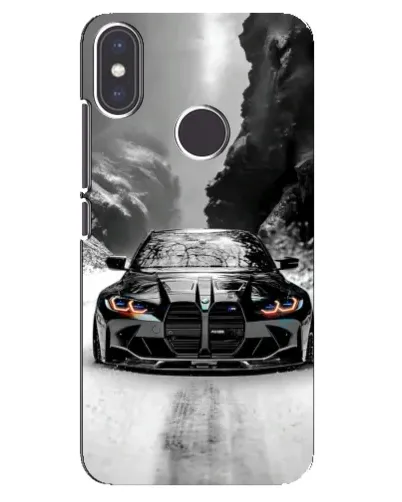 Чехол для Xiaomi Mi A2 с картинкой «BMW — акварельный дрифт» Чехол для Xiaomi Mi A2 с картинкой «BMW — акварельный дрифт»