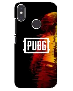 Чохол для Xiaomi Mi A2 з картинкою «Яскравий логотип PUBG»