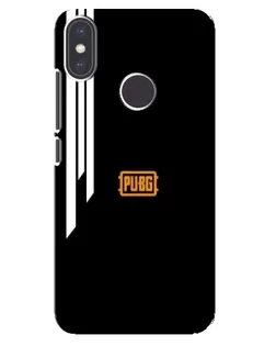 Чохол для Xiaomi Mi A2 з картинкою «PUBG — вертикальні лінії»