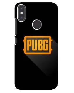 Чохол для Xiaomi Mi A2 з картинкою «PUBG — рамка лого»
