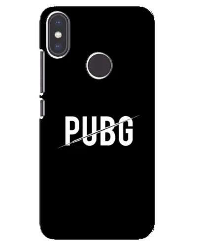 Чохол для Xiaomi Mi A2 з картинкою «PUBG — білий логотип»