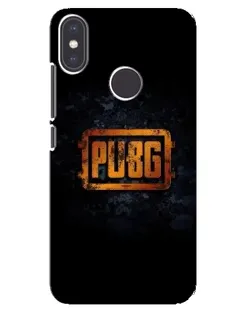 Чохол для Xiaomi Mi A2 з картинкою «PUBG — золотий логотип»