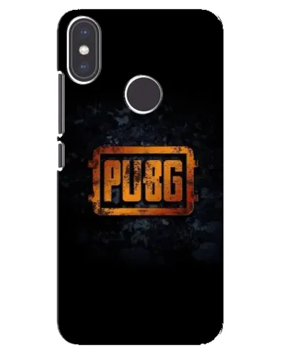 Чохол для Xiaomi Mi A2 з картинкою «PUBG — золотий логотип»