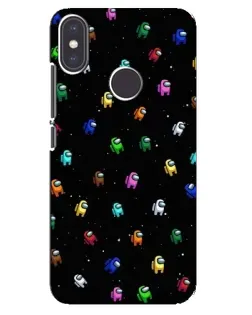 Чохол для Xiaomi Mi A2 з картинкою «Екіпаж Among Us»