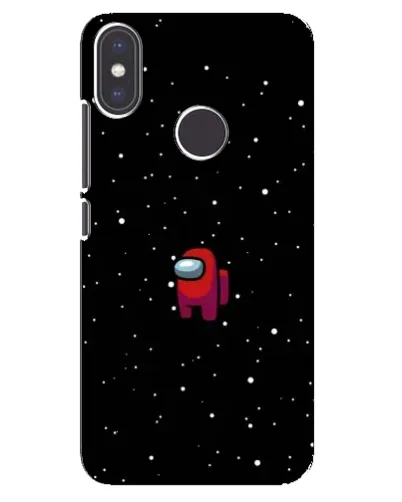 Чохол для Xiaomi Mi A2 з картинкою «Червоний Among Us»