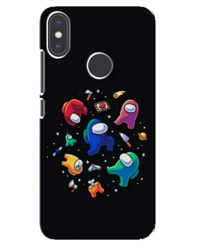 Чохол для Xiaomi Mi A2 з картинкою «Among Us космос»