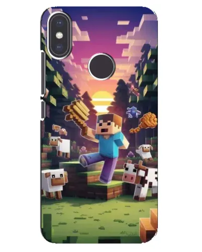 Чохол для Xiaomi Mi A2 з картинкою «Стів на фермі» Чохол для Xiaomi Mi A2 з картинкою «Стів на фермі»
