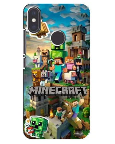 Чохол для Xiaomi Mi A2 з картинкою «Замок Minecraft» Чохол для Xiaomi Mi A2 з картинкою «Замок Minecraft»