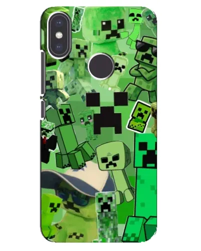 Чохол для Xiaomi Mi A2 з картинкою «Кріпери Minecraft» Чохол для Xiaomi Mi A2 з картинкою «Кріпери Minecraft»
