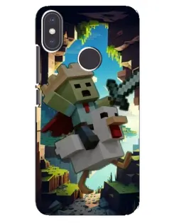 Чохол для Xiaomi Mi A2 з картинкою «Стів та гусь»