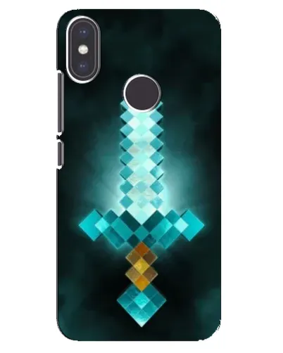 Чохол для Xiaomi Mi A2 з картинкою «Алмазний меч неон» Чохол для Xiaomi Mi A2 з картинкою «Алмазний меч неон»