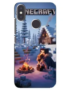Чохол для Xiaomi Mi A2 з картинкою «Зимовий Minecraft» Чохол для Xiaomi Mi A2 з картинкою «Зимовий Minecraft»