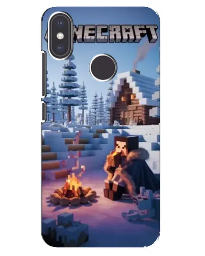 Чохол для Xiaomi Mi A2 з картинкою «Зимовий Minecraft» Чохол для Xiaomi Mi A2 з картинкою «Зимовий Minecraft»