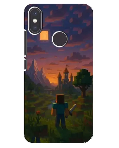 Чохол для Xiaomi Mi A2 з картинкою «Стів біля вежі» Чохол для Xiaomi Mi A2 з картинкою «Стів біля вежі»