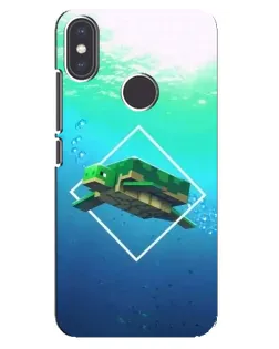 Чохол для Xiaomi Mi A2 з картинкою «Черепаха Minecraft» Чохол для Xiaomi Mi A2 з картинкою «Черепаха Minecraft»