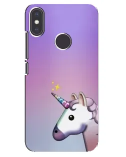 Чехол для Xiaomi Mi A2 с картинкой «Единорог градиент» Чехол для Xiaomi Mi A2 с картинкой «Единорог градиент»