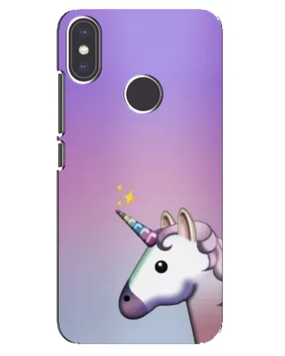 Чехол для Xiaomi Mi A2 с картинкой «Единорог градиент»