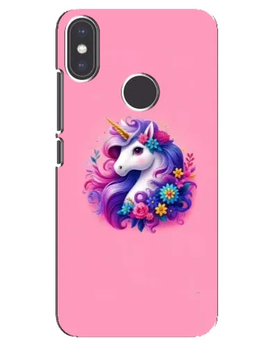 Чехол для Xiaomi Mi A2 с картинкой «Сказочный единорог»