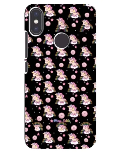 Чехол для Xiaomi Mi A2 с картинкой «Magic Unicorn паттерн»