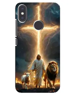 Чохол для Xiaomi Mi A2 з картинкою «Лев Юди та Світло»
