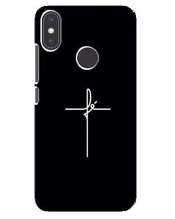 Чехол для Xiaomi Mi A2 с картинкой «Тонкий крест» Чехол для Xiaomi Mi A2 с картинкой «Тонкий крест»