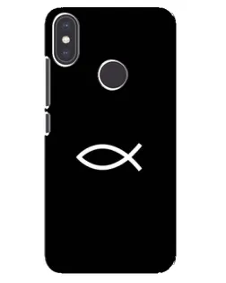 Чехол для Xiaomi Mi A2 с картинкой «Символ рыбы Jesus» Чехол для Xiaomi Mi A2 с картинкой «Символ рыбы Jesus»