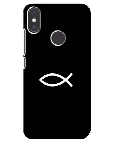 Чехол для Xiaomi Mi A2 с картинкой «Символ рыбы Jesus» Чехол для Xiaomi Mi A2 с картинкой «Символ рыбы Jesus»