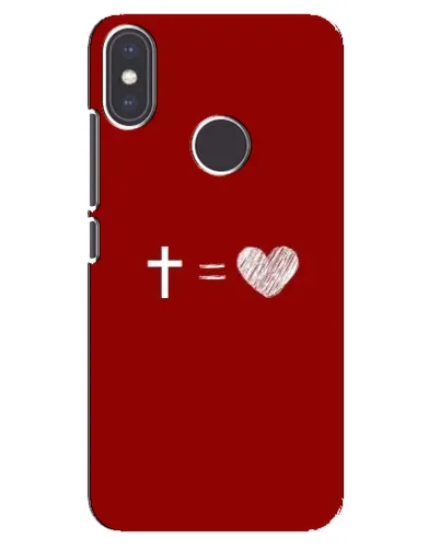 Чехол для Xiaomi Mi A2 с картинкой «Уравнение любви» Чехол для Xiaomi Mi A2 с картинкой «Уравнение любви»