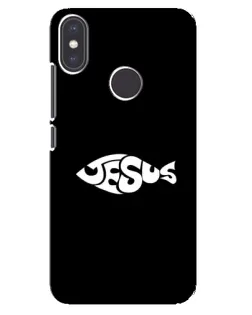 Чехол для Xiaomi Mi A2 с картинкой «Рыба Jesus» Чехол для Xiaomi Mi A2 с картинкой «Рыба Jesus»