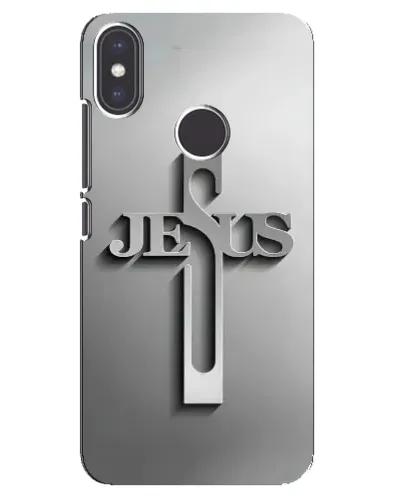 Чехол для Xiaomi Mi A2 с картинкой «Металлический крест Jesus» Чехол для Xiaomi Mi A2 с картинкой «Металлический крест Jesus»