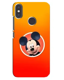Чехол для Xiaomi Mi A2 с картинкой «Mickey в круге» Чехол для Xiaomi Mi A2 с картинкой «Mickey в круге»