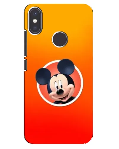 Чехол для Xiaomi Mi A2 с картинкой «Mickey в круге»