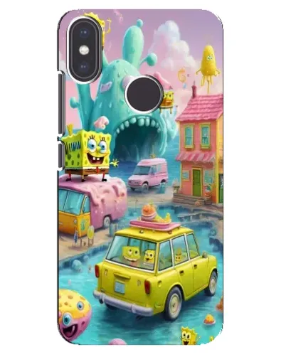 Чехол для Xiaomi Mi A2 с картинкой «Монстр-трак приключения»