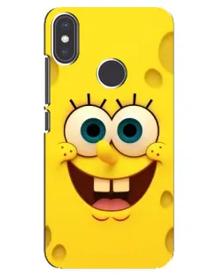 Чехол для Xiaomi Mi A2 с картинкой «Губка Боб улыбка» Чехол для Xiaomi Mi A2 с картинкой «Губка Боб улыбка»