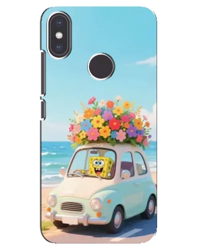 Чехол для Xiaomi Mi A2 с картинкой «Автомобильное путешествие»
