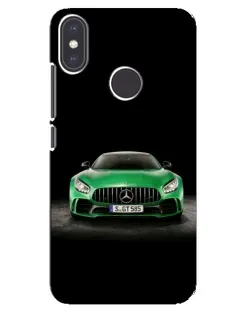 Чехол для Xiaomi Mi A2 с картинкой «Mercedes — неоновый лого» Чехол для Xiaomi Mi A2 с картинкой «Mercedes — неоновый лого»