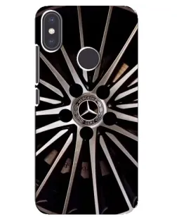 Чехол для Xiaomi Mi A2 с картинкой «Диск Mercedes» Чехол для Xiaomi Mi A2 с картинкой «Диск Mercedes»