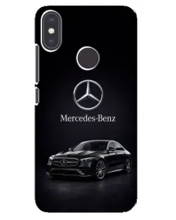 Чехол для Xiaomi Mi A2 с картинкой «Mercedes — решетка радиатора» Чехол для Xiaomi Mi A2 с картинкой «Mercedes — решетка радиатора»