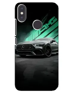 Чехол для Xiaomi Mi A2 с картинкой «Темный Mercedes AMG» Чехол для Xiaomi Mi A2 с картинкой «Темный Mercedes AMG»