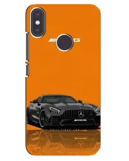 Чехол для Xiaomi Mi A2 с картинкой «Оранжевый Mercedes AMG» Чехол для Xiaomi Mi A2 с картинкой «Оранжевый Mercedes AMG»
