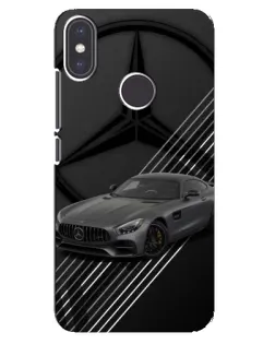 Чехол для Xiaomi Mi A2 с картинкой «Mercedes AMG — графика» Чехол для Xiaomi Mi A2 с картинкой «Mercedes AMG — графика»