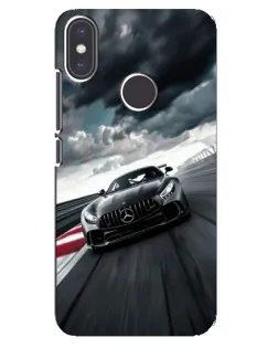 Чехол для Xiaomi Mi A2 с картинкой «Гоночный Mercedes AMG» Чехол для Xiaomi Mi A2 с картинкой «Гоночный Mercedes AMG»