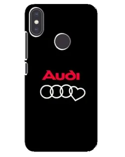Чехол для Xiaomi Mi A2 с картинкой «Логотип Audi Heart» Чехол для Xiaomi Mi A2 с картинкой «Логотип Audi Heart»